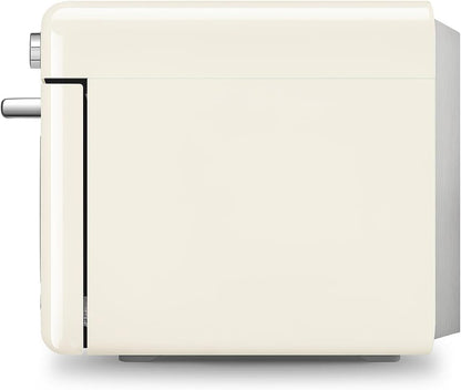 Forno Combinado de Bancada Retrô SMEG Creme 30L Ar Forçado Vapor e Air Fry 1800W 110V