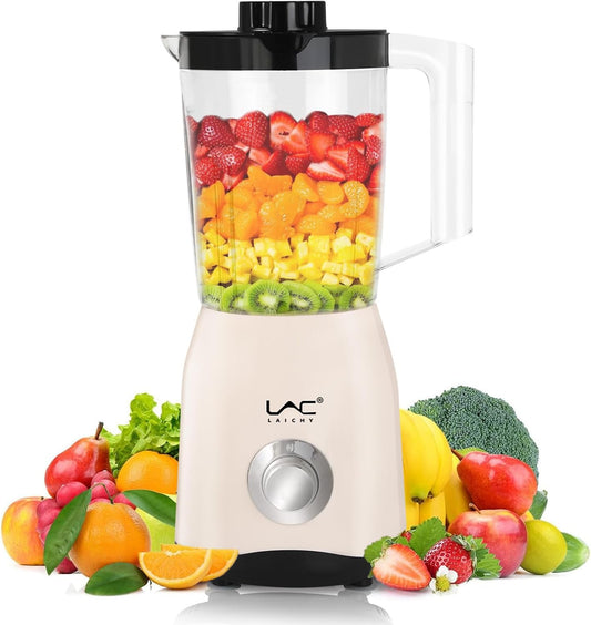 Liquidificador Portátil LAC LAICHY Creme 300W Copo 1,5 L e Moedor de Café 110V