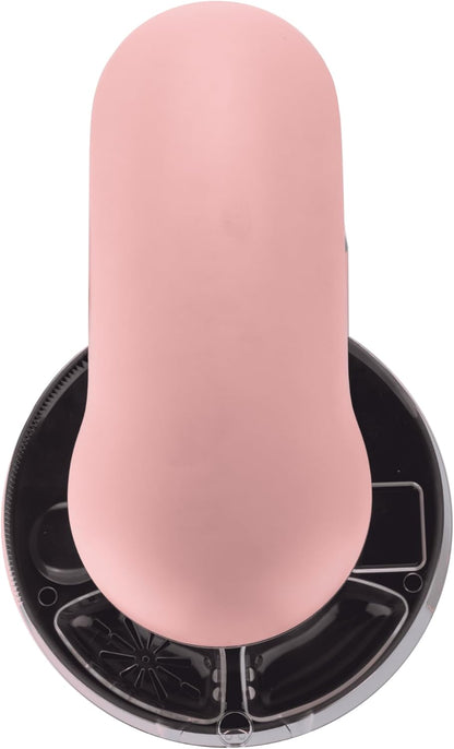 Batedeira Planetária Retrô CULINARY CHEF Rosa 8 Velocidades 4,5L 300W Bowl Inox Braço Basculante Antiderrapante 110V