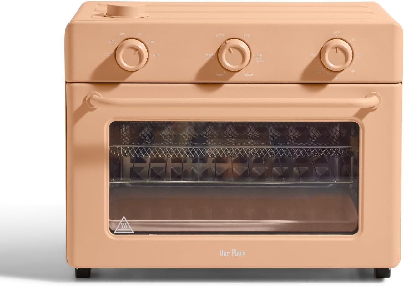 Forno Air Fryer de Bancada 6 em 1 Our Place Large Wonder Oven Spice, 30 L, Inox, Infusão de Vapor, 1700 W, 110 V