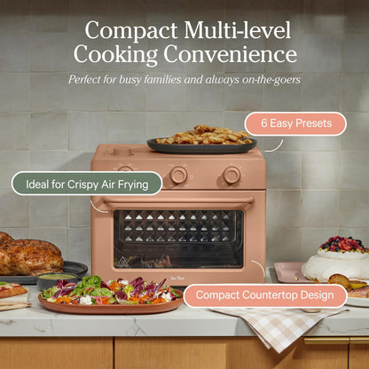 Forno Air Fryer de Bancada 6 em 1 Our Place Large Wonder Oven Spice, 30 L, Inox, Infusão de Vapor, 1700 W, 110 V